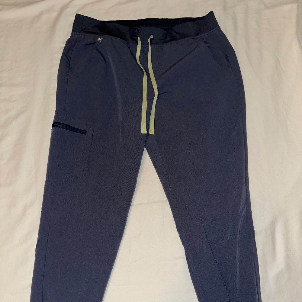 FIGS Space Navy Zamora - Petite Jogger Scrub Pants